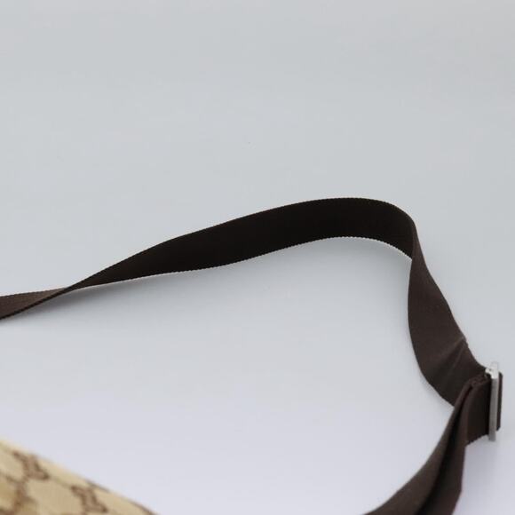 GUCCI GG Canvas Shoulder Bag Beige - Picture 8 of 13